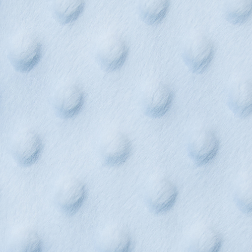 Мерный лоскут Плюш Минки Китай 180 см/55 см цвет голубой фото 2