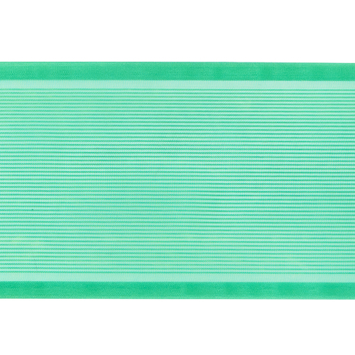 Лента для бантов ширина 80 мм цвет зеленый 1 метр фото 1