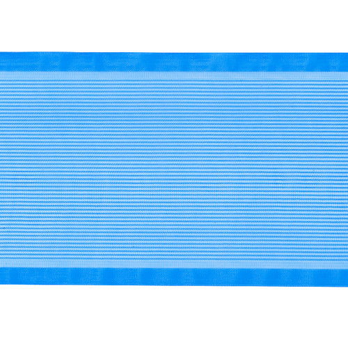 Лента для бантов ширина 80 мм цвет синий 1 метр фото 1