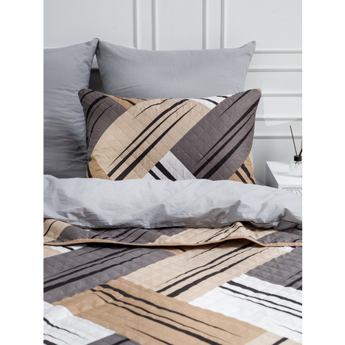 Чехол декоративный VT для подушки с молнией, ультрастеп s11714-05a 50/70 см в упаковке 2 шт фото 6