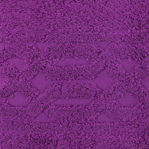 Полотеце махровое Восток ПТХ-3501-02644 70/130 см цвет сливовый фото 2