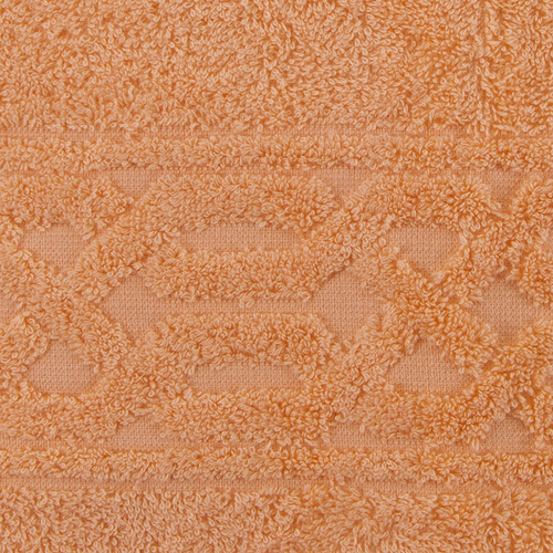 Полотеце махровое Восток ПТХ-3501-02644 70/130 см цвет оранжевый фото 2