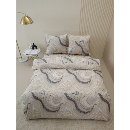 Постельное белье k12970-05 2-х сп с евро простыней с наволочками 70/70 фото 12