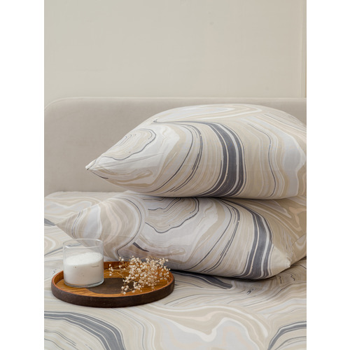 Постельное белье k12970-05 2-х сп с евро простыней с наволочками 70/70 фото 2