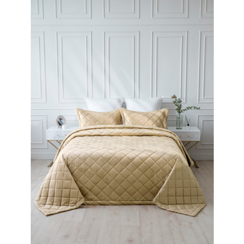 Покрывало VT велюр 260х240 + 2 нав 50х70 цвет 5018-3 фото 1