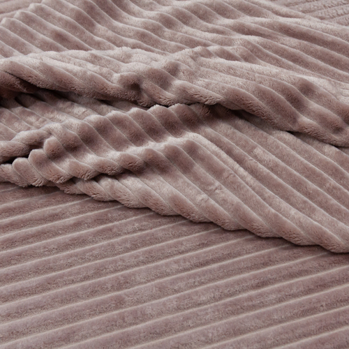 Ткань на отрез велсофт Orrizonte 300 гр/м2 200 см 003-ОT цвет пудровый фото 3