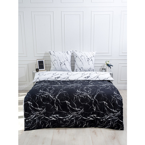 Постельное белье VT из полисатина 4359+11979-01a 2-х сп с евро простыней П-12/Пр-1/Н7-2 фото 6