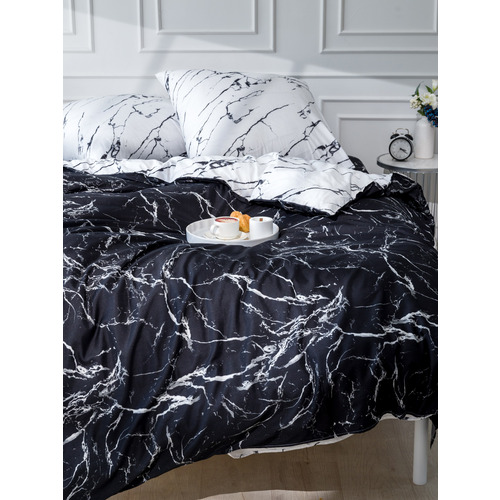 Постельное белье VT из полисатина 4359+11979-01a 2-х сп с евро простыней П-12/Пр-1/Н7-2 фото 5