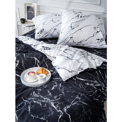 Постельное белье VT из полисатина 4359+11979-01a 2-х сп с евро простыней П-12/Пр-1/Н7-2 фото 8