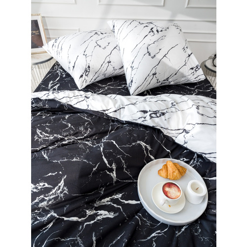 Постельное белье VT из полисатина 4359+11979-01a 2-х сп с евро простыней П-12/Пр-1/Н7-2 фото 9