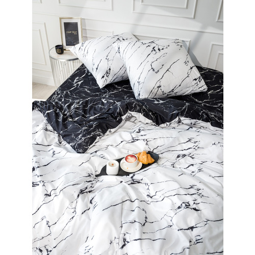 Постельное белье VT из полисатина 4359+11979-01a 2-х сп с евро простыней П-12/Пр-1/Н7-2 фото 3