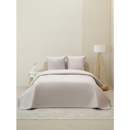 Покрывало VT ультрастеп двухстороннее жаккард 14-0000 150/210 фото 1