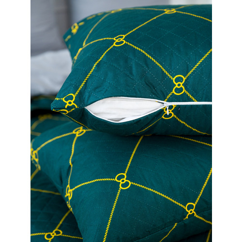 Чехол декоративный для подушки с молнией, ультрастеп 6354-2A 50/70 см фото 2