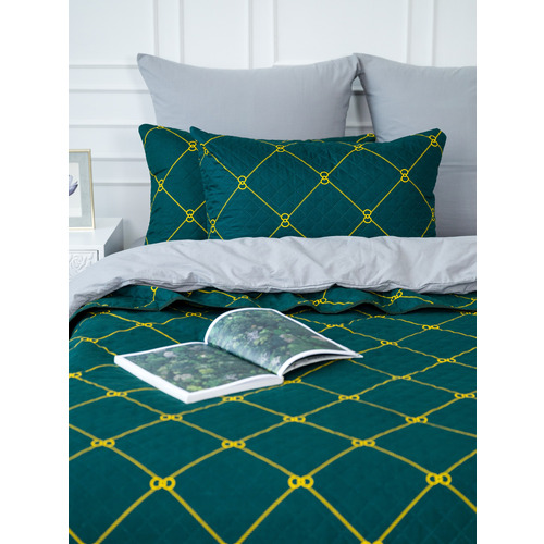 Чехол декоративный для подушки с молнией, ультрастеп 6354-2A 50/70 см фото 7