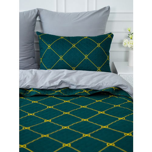 Чехол декоративный для подушки с молнией, ультрастеп 6354-2A 50/70 см фото 1