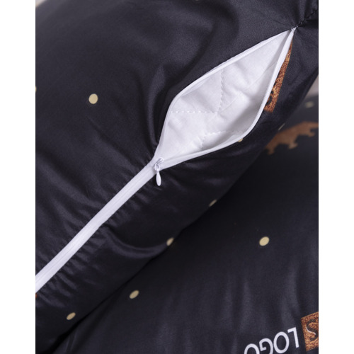 Наволочка из полисатина на молнии 4007 в упаковке 2 шт 50/70 фото 4