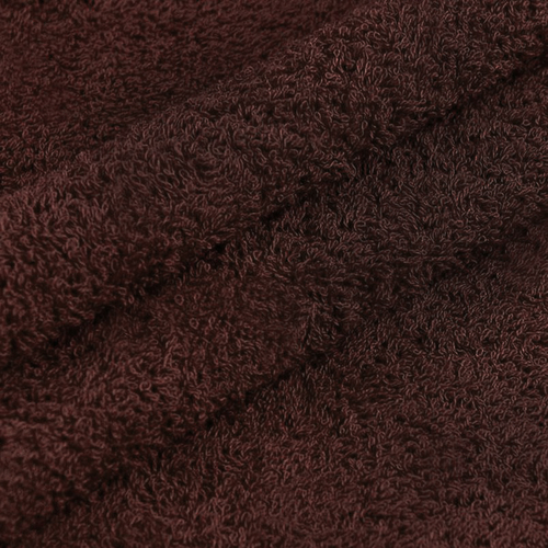 Ткань на отрез махровое полотно 150 см 390 гр/м2 цвет кофе фото 1