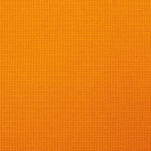 Ткань на отрез вафельное полотно гладкокрашенное 150 см 165 гр/м2 цвет апельсин фото 2