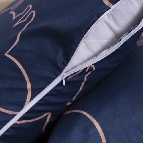 Наволочка полисатин 4016 в упаковке 2 шт 70/70 см фото 3