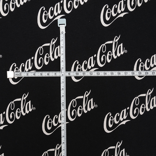 Ткань на отрез кулирка R2127-V1 Coca-Cola фото 3