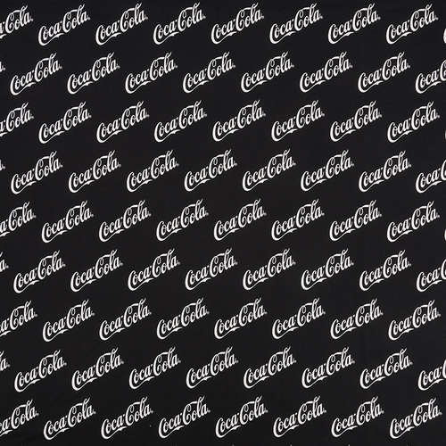 Ткань на отрез кулирка R2127-V1 Coca-Cola фото 2