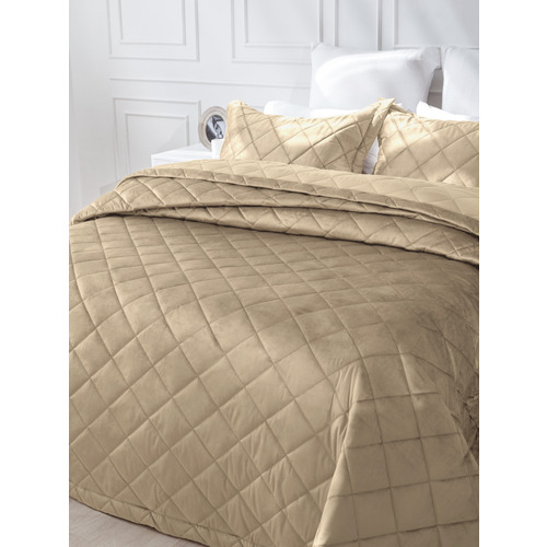 Покрывало VT велюр 260х240 + 2 нав 50х70 цвет HLR-26 фото 4