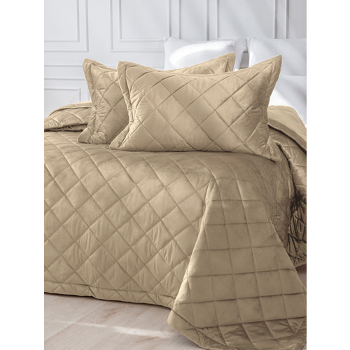 Покрывало VT велюр 260х240 + 2 нав 50х70 цвет HLR-26 фото 2