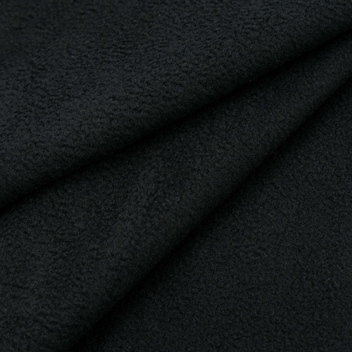 Ткань на отрез флис цвет Черный фото 4