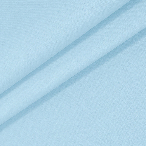 Мерный лоскут на отрез поплин гладкокрашеный 115 гр/м2 220 см цвет голубой фото 1