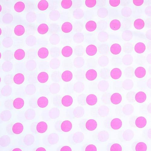 Ткань на отрез бязь плательная 150 см 1718/15 цвет розовый фото 4