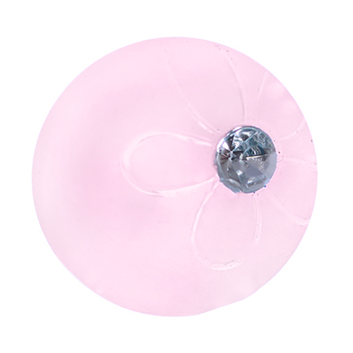 Пуговицы Блузочные со стразой 13 мм цвет А322 розовый упаковка 24 шт фото 1