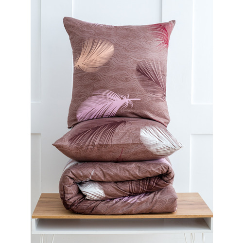 Постельное белье 4236 2-х сп с евро простыней с наволочками 70/70 фото 17