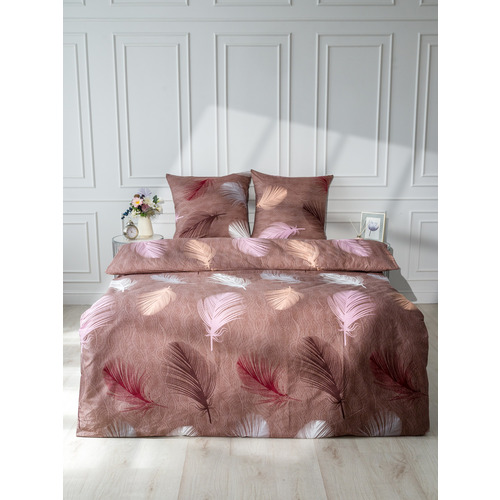 Постельное белье 4236 2-х сп с евро простыней с наволочками 70/70 фото 16