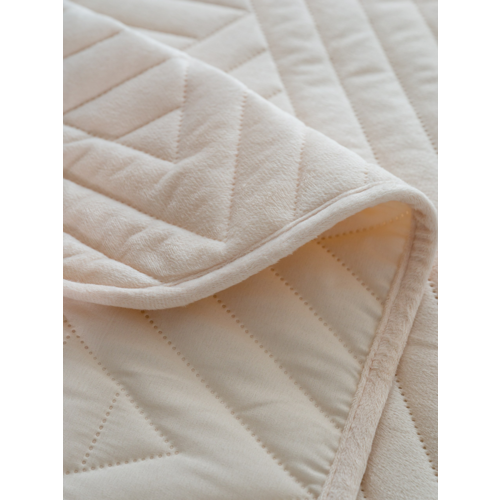 Покрывало VT велюр Crystal 220х240 цвет 3 фото 7