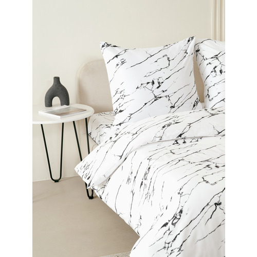 Постельное белье VT из полисатина 11979-01a 2-х сп с евро простыней фото 4