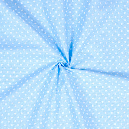 Бязь плательная 150 см 1359/23 цвет голубой фото 2