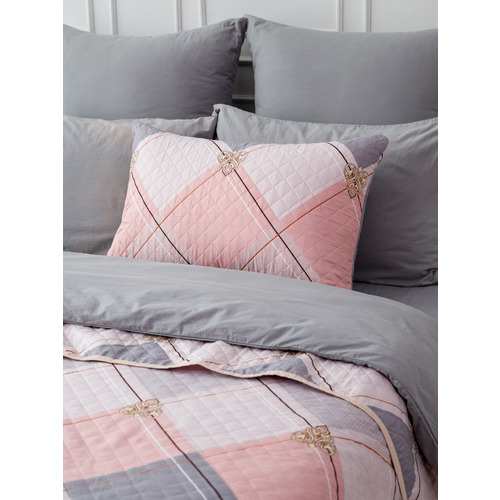 Чехол декоративный VT для подушки с молнией, ультрастеп 4111 50/70 см в упаковке 2 шт фото 7