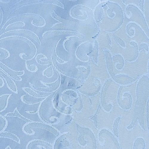 Портьерная ткань 150 см на отрез 100/2С цвет 17 голубой фото 2