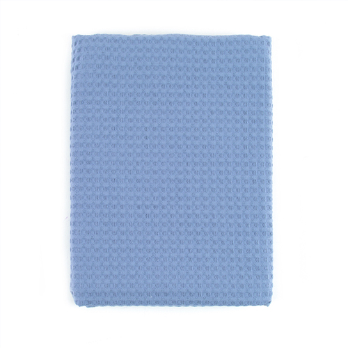 Полотенце вафельное банное Премиум 150/75 см цвет 477 голубой фото 4