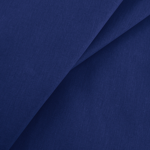 Ткань на отрез бязь гладкокрашеная 120 гр/м2 150 см цвет темно-синий фото 1