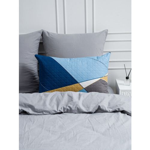 Чехол декоративный VT для подушки с молнией, ультрастеп 4256 50/70 см в упаковке 2 шт фото 10