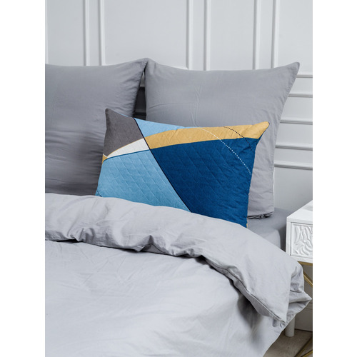 Чехол декоративный VT для подушки с молнией, ультрастеп 4256 50/70 см в упаковке 2 шт фото 8