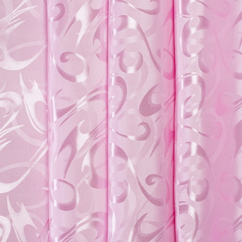 Мерный лоскут портьерная ткань 150 см 14 цвет розовый 1,9 м фото 1