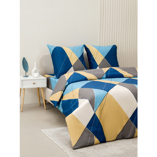 Постельное белье VT из полисатина 4256 2-х сп с евро простыней фото 6