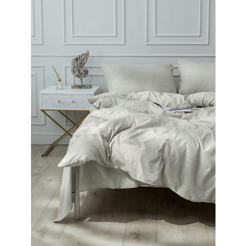 Постельное жаккард 14-0000 2-х сп с евро простыней с наволочками 50/70 фото 10