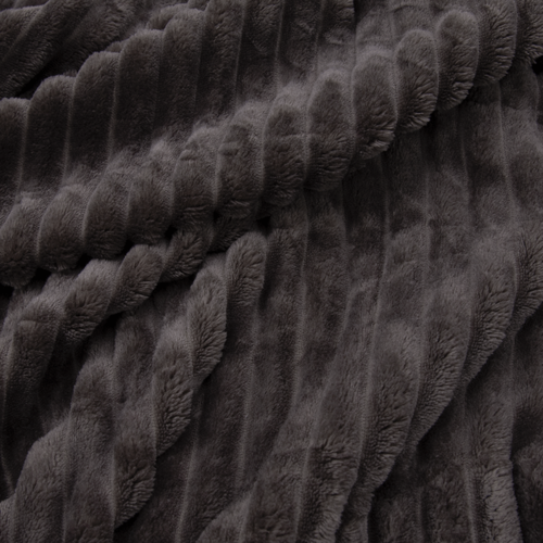 Ткань на отрез велсофт Orrizonte 300 гр/м2 200 см цвет баклажан фото 5