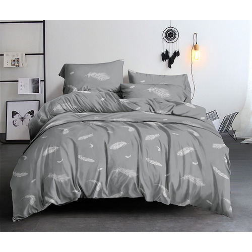 Постельное белье VT из полисатина 797-1 2-х сп с евро простыней с наволочками 70/70 фото 1