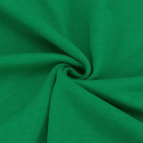 Ткань на отрез футер 3-х нитка диагональный №53 цвет трава фото 1