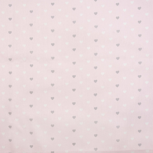 Маломеры поплин 150 см 1971/2 Сердечки цвет розовый 11 м фото 2