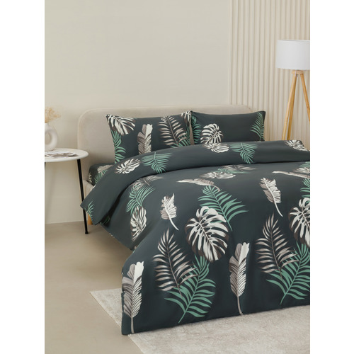 Постельное белье VT из полисатина DJL7126 2-х сп с евро простыней с наволочками 50/70 фото 7